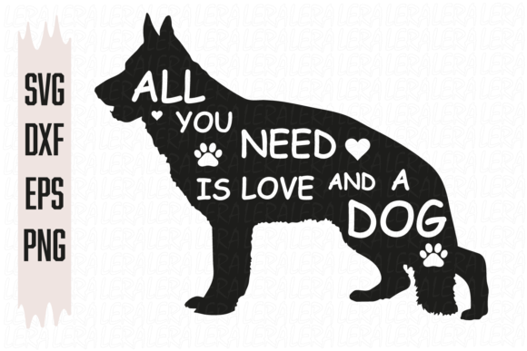 German Shepherd Graphics & Illustrations