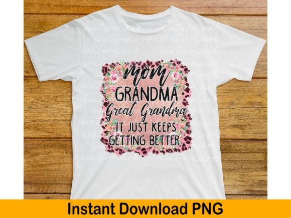 Grandma PNG Graphics for T-Shirt Designs