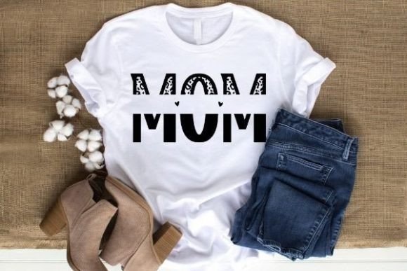Mom Split Name Frame: Graphics & Illustrations